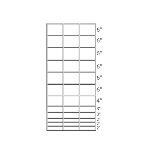 13 Line Combination Fence Panel - 16 ft. L x 52 in. H - Image 2